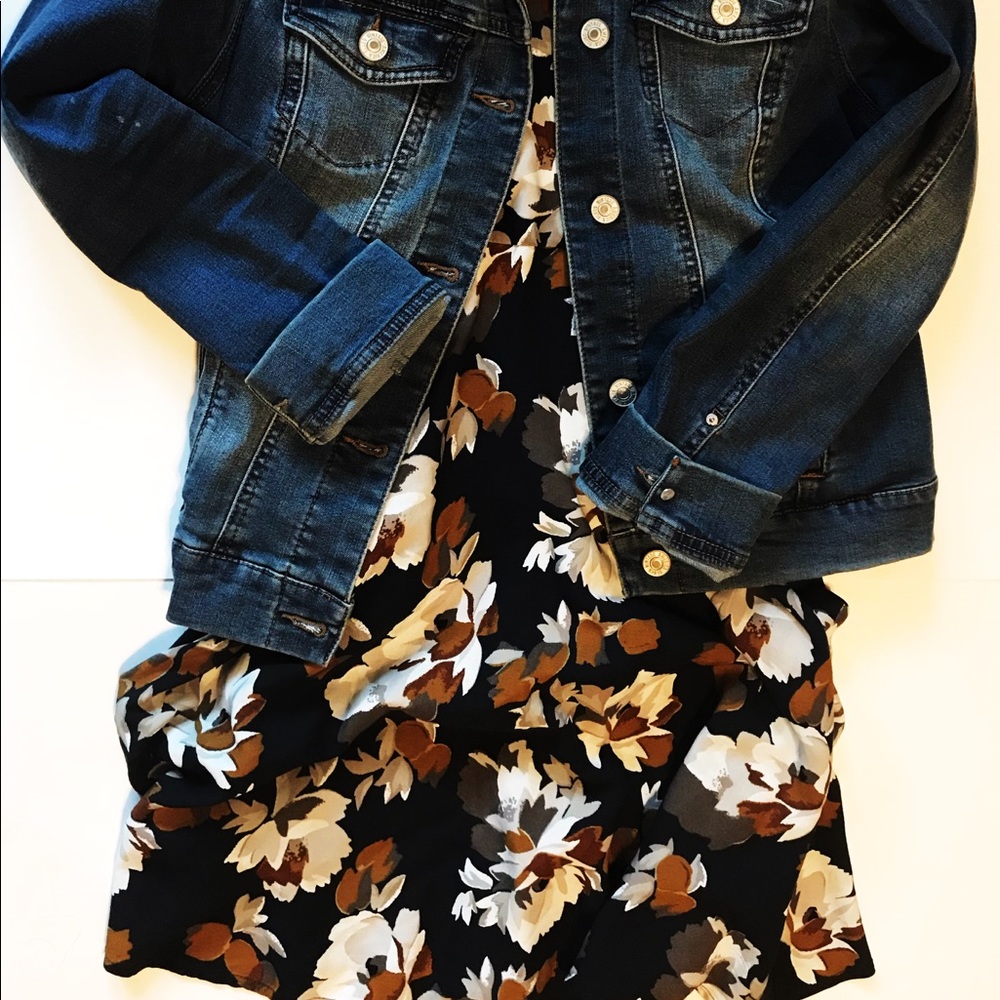 Cute autumn leaves dress